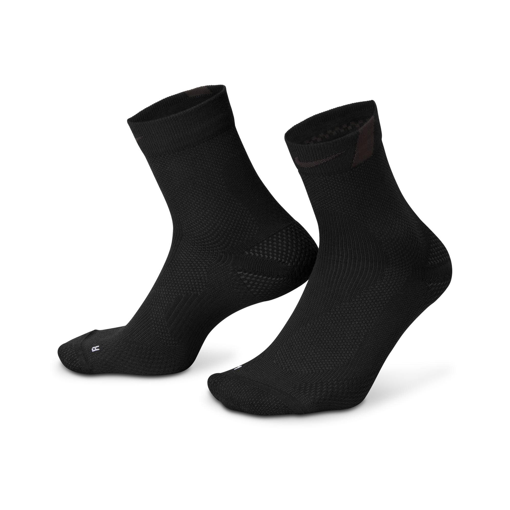 Nike Fast Lightweight Quarter Length 1-Pack Socks - Black